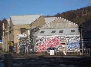 Graffiti mural in Neepsend