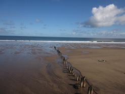 The beach at Sandsend